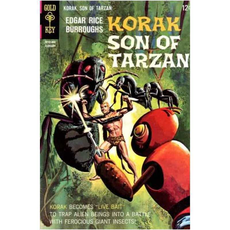 Korak: Son of Tarzan (1964 series) #21 in VF minus cond. Gold Key comics [j%