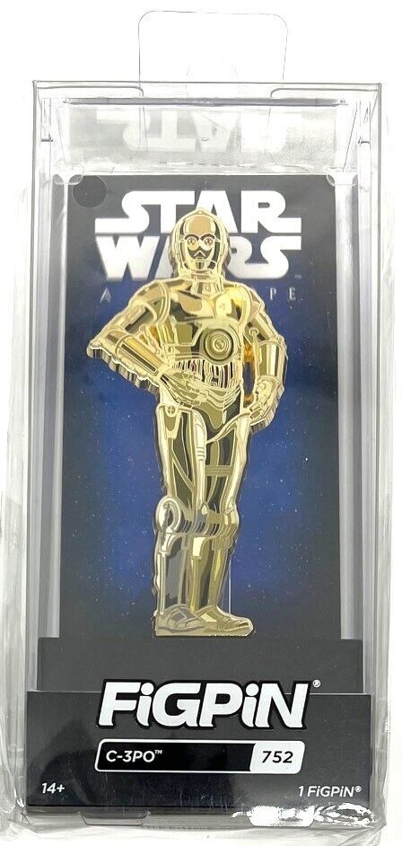 FiGPiN Star Wars A New Hope C-3PO Collectable Pin #752