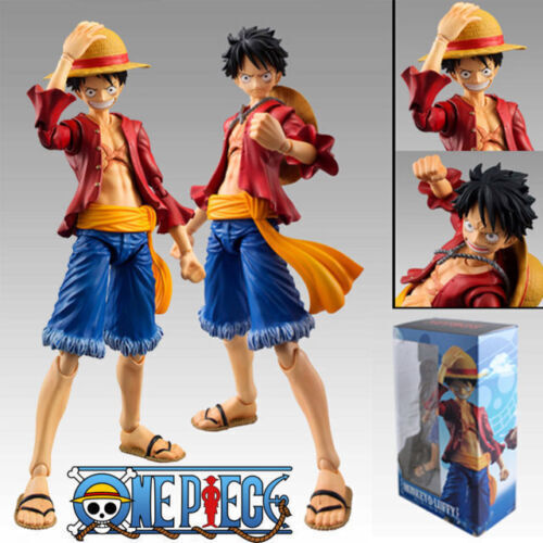 New One Piece Straw Hat Monkey D Luffy Figurine PVC Action Figure Toy Gifts Orna