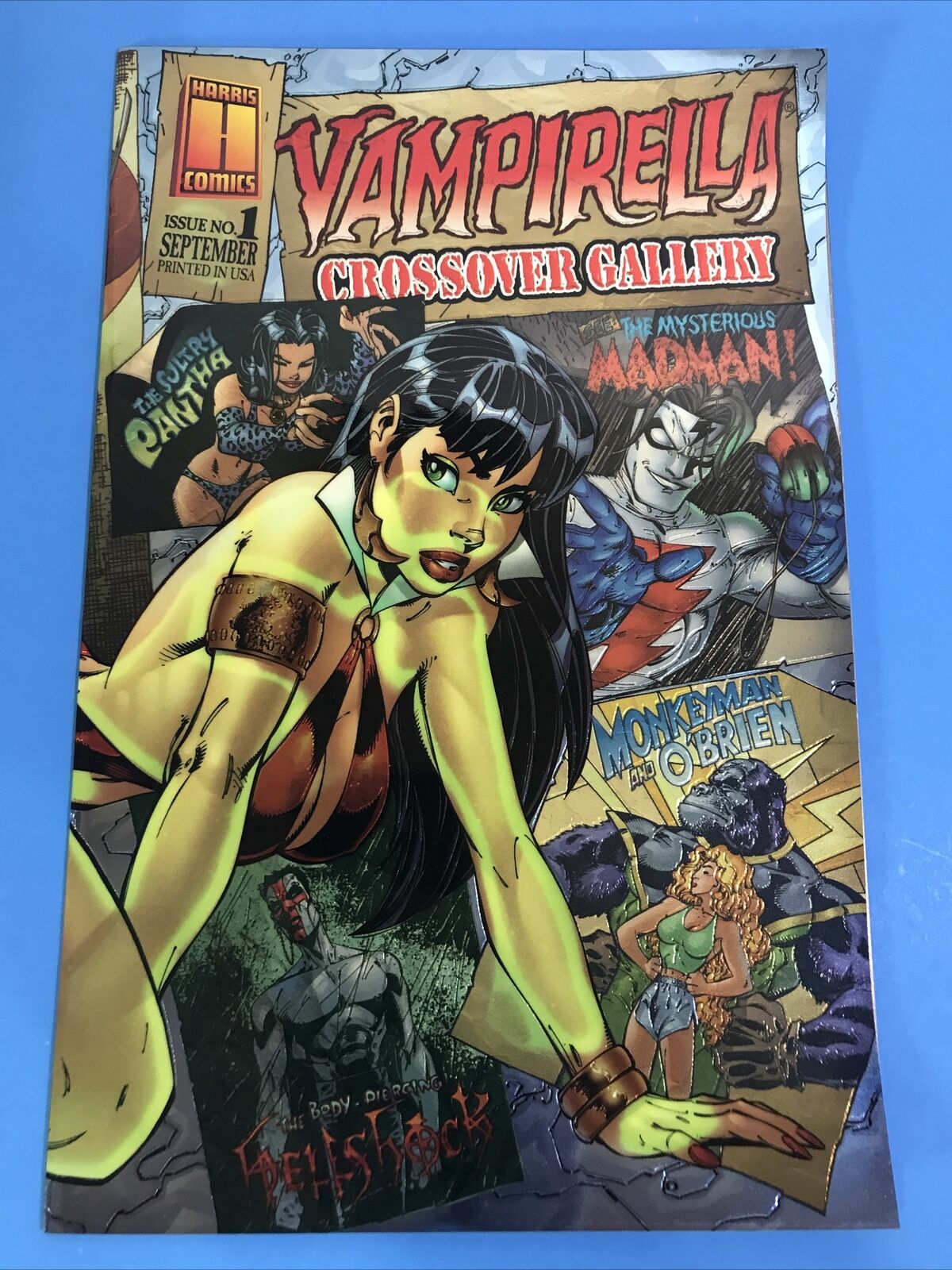 Harris Comics Vampirella Crossover Gallery Comic Book #1 (1997) Chromium Cover