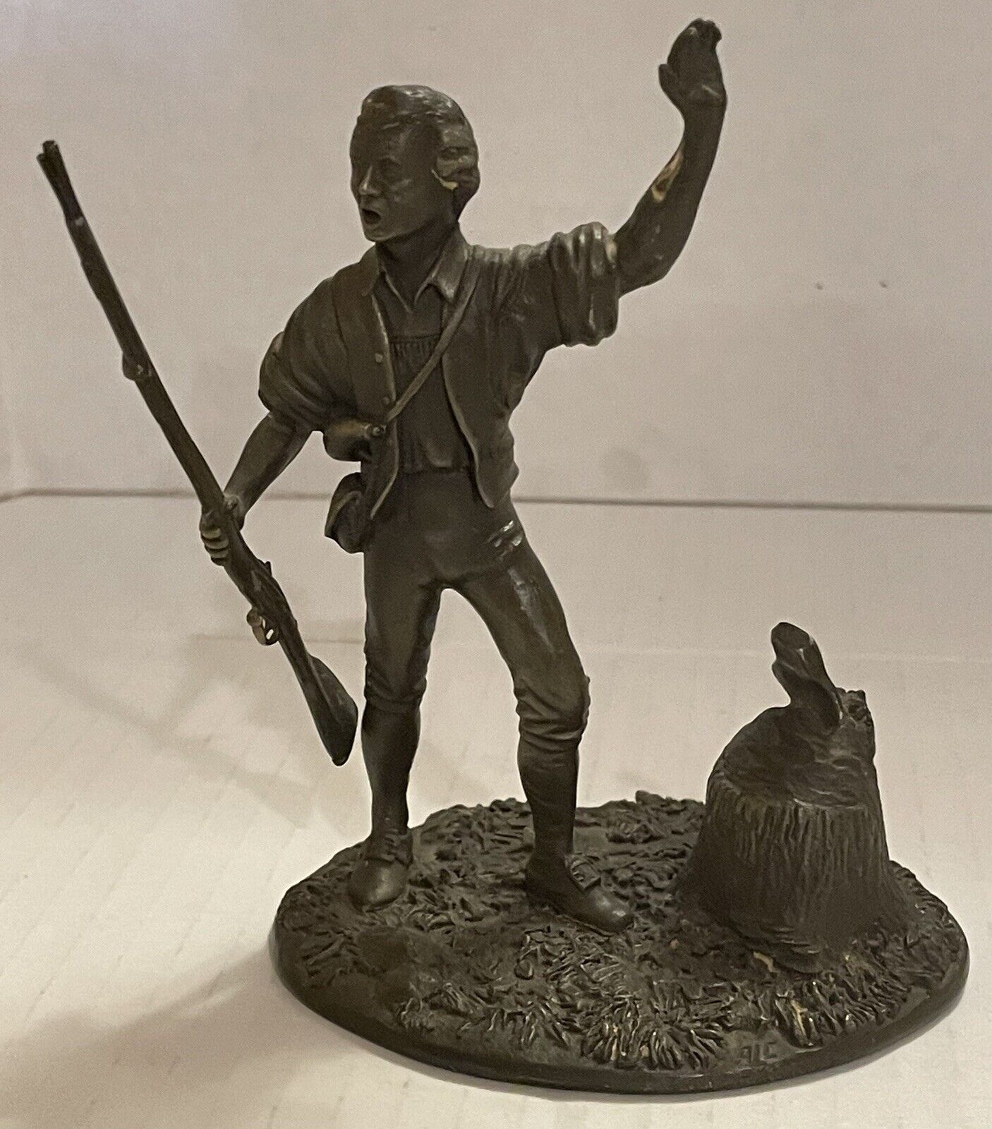 The Franklin Mint Collection ‘The First Citizen’ Fine Pewter 4.25\