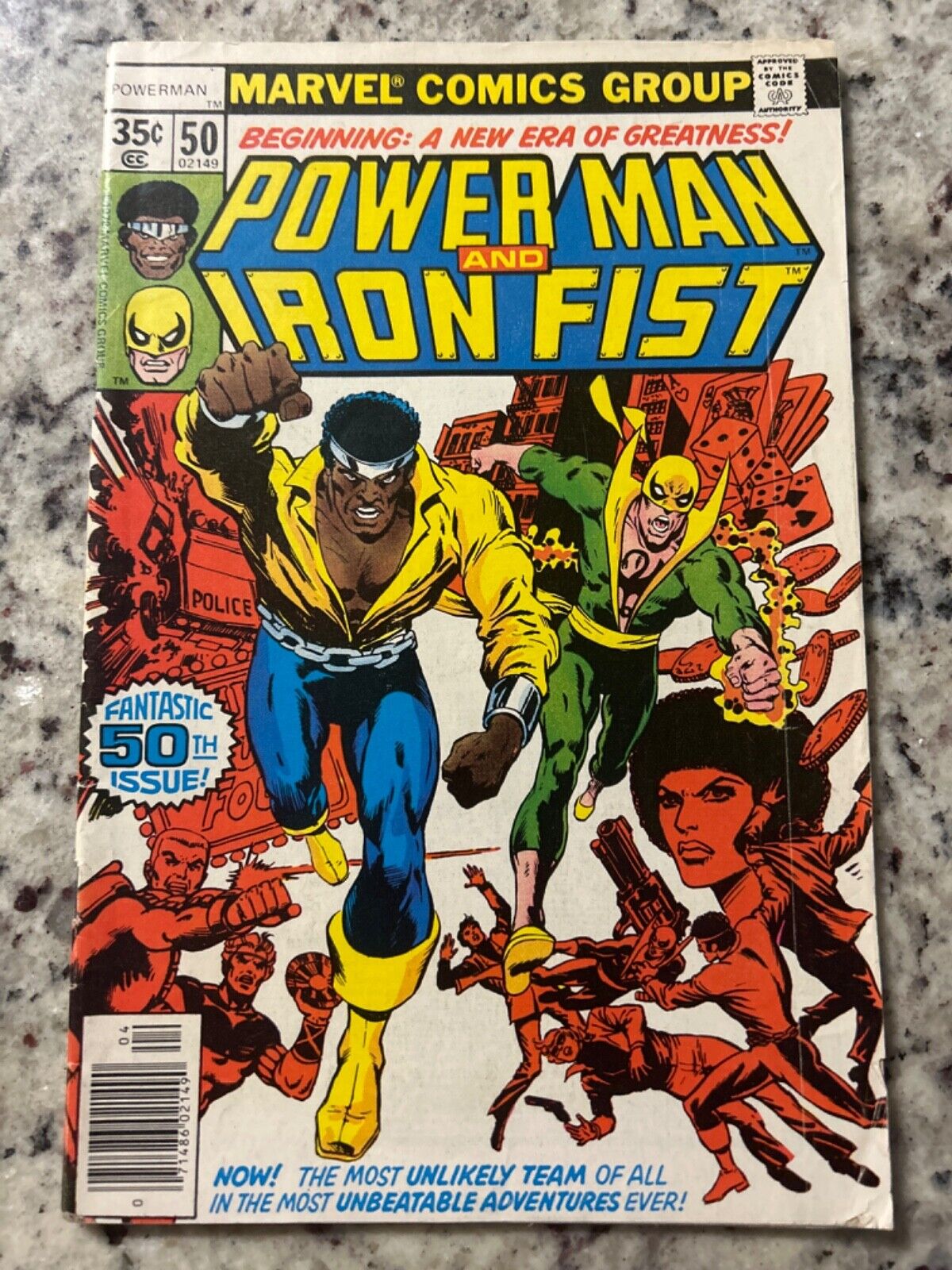 Power Man #50 Vol. 1 (Marvel 1978) Huge Key 1st Power Man & Iron Fist, Mid-Grade