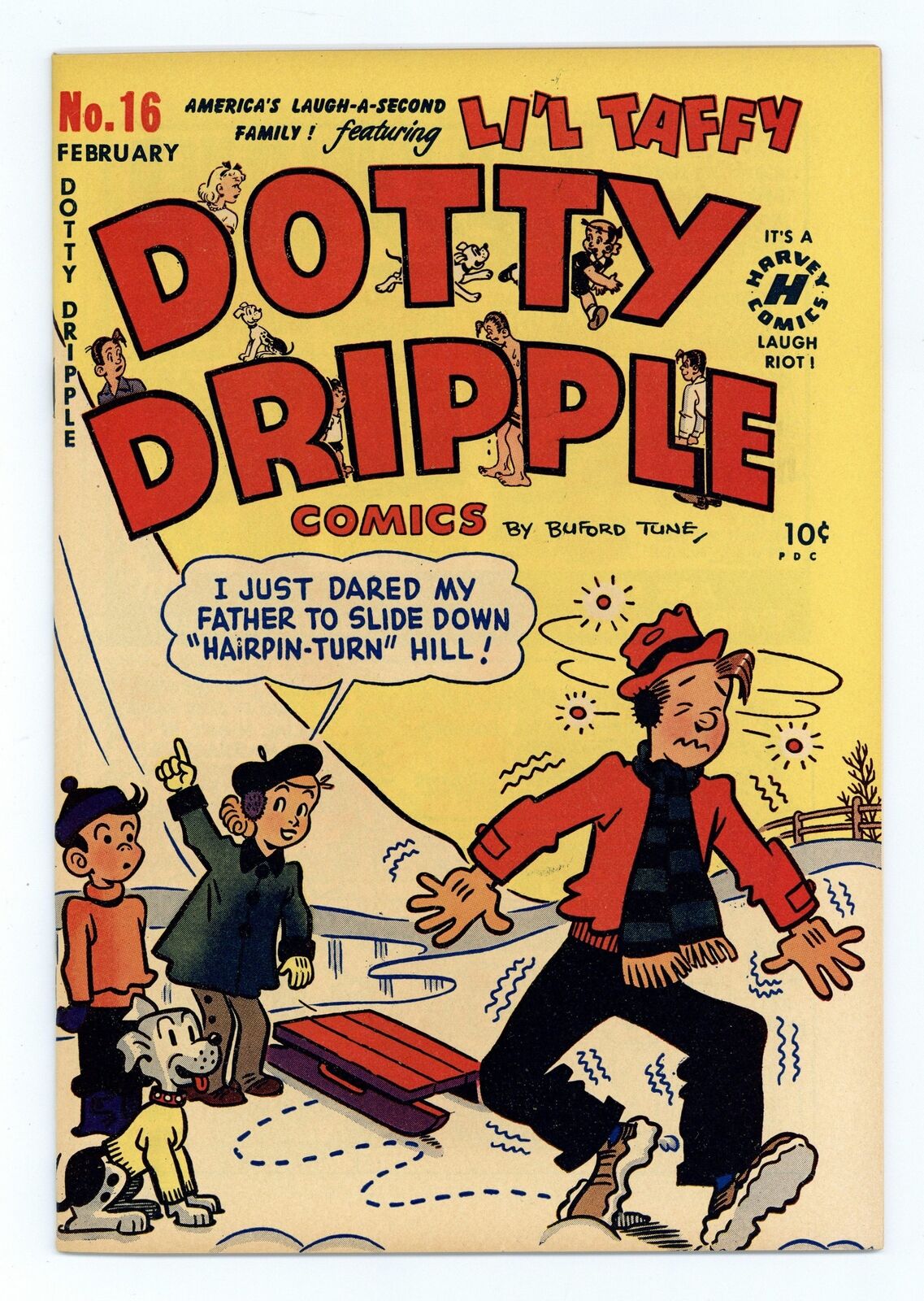 Dotty Dripple #16 FN 6.0 1951