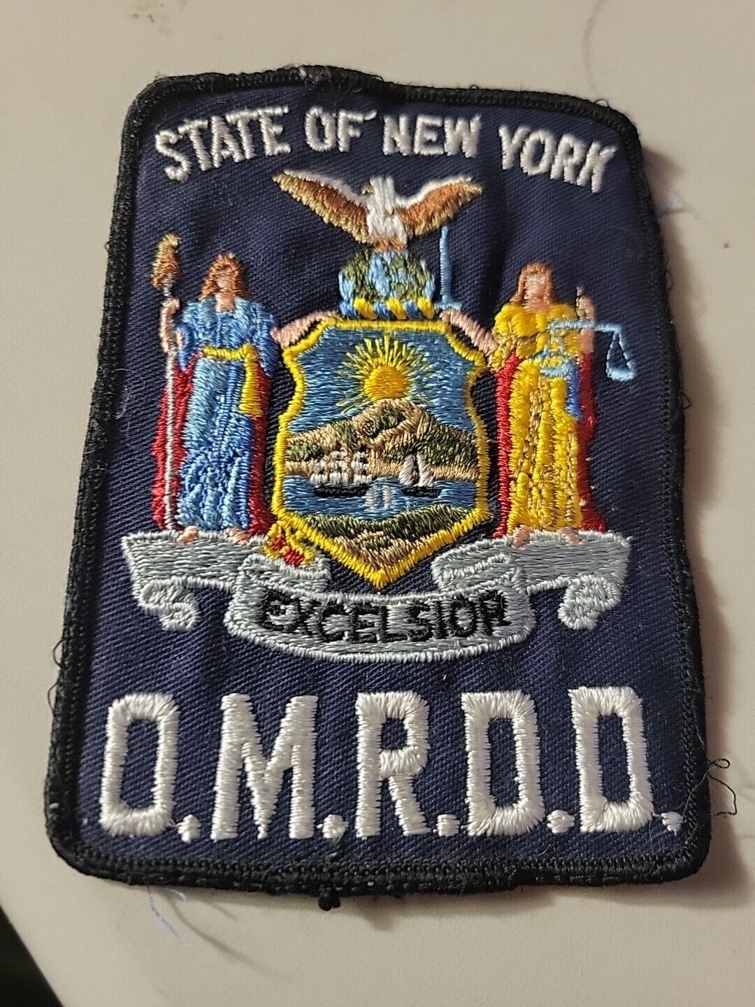 Vintage State of New York DMRD  Sew on patch