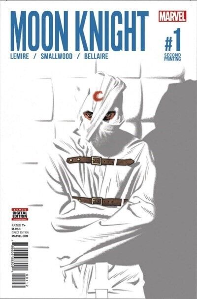Moon Knight (2016) #1 1st Appearance of Dr. Emmet 2nd Print FN/VF. Stock Image