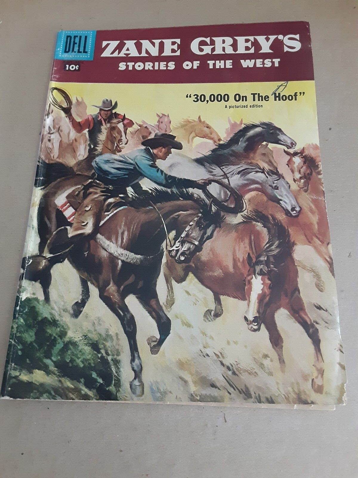Zane Greys Stories of the West # 34 ( Dell 1957 )