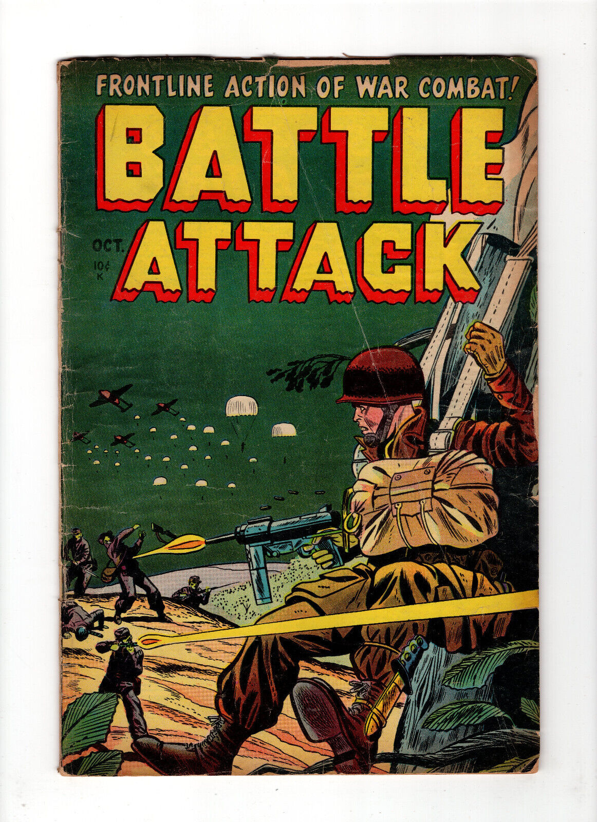 Battle Attack #1 (1954, Stanmor Publication Comics)