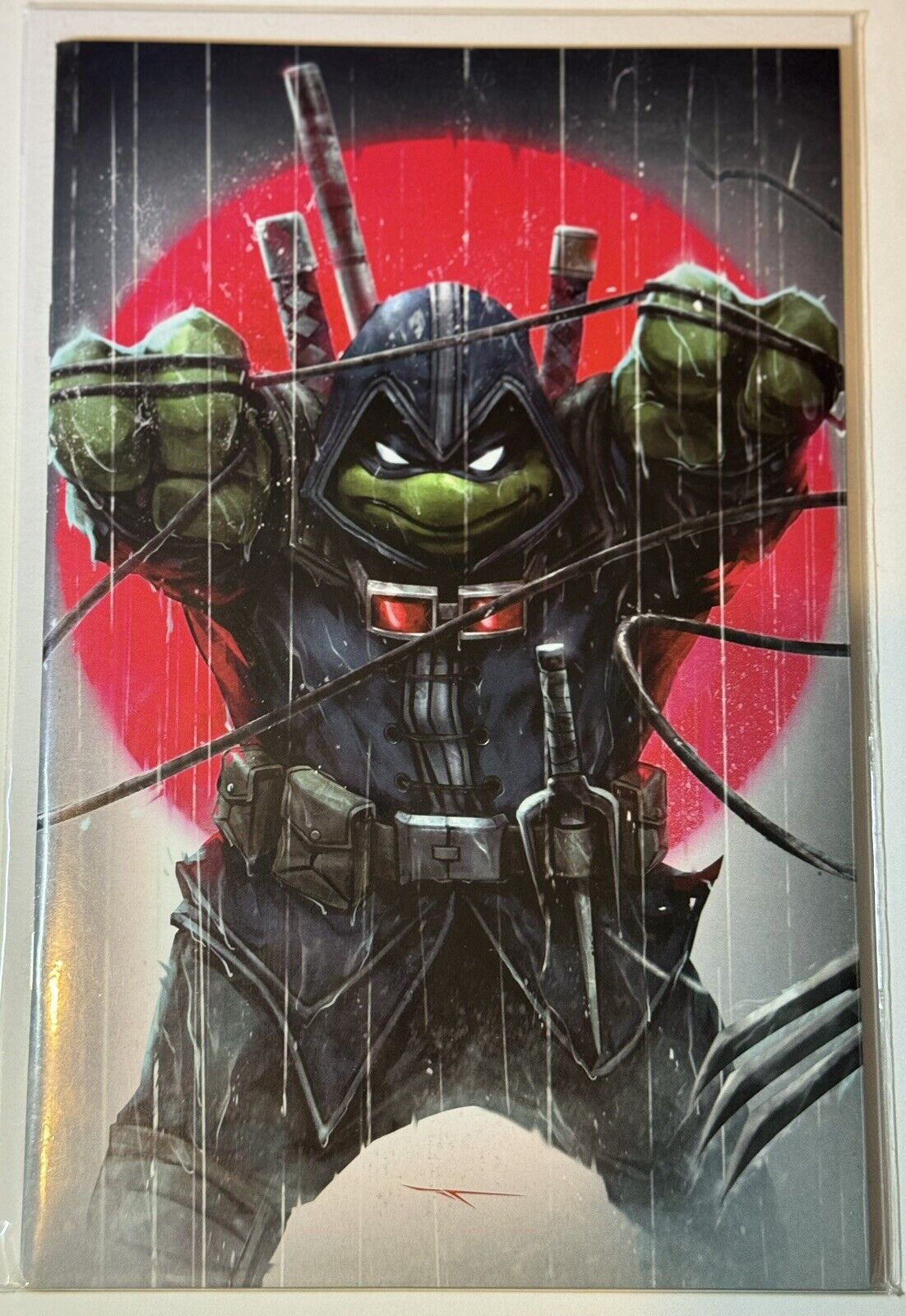 TMNT The Last Ronin Lost Years #1 Cover By Ivan Tao Exclusive Virgin Variant