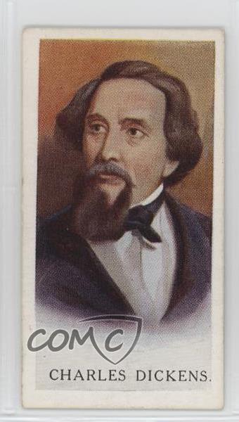 1927 Carreras Famous Men Tobacco Charles Dickens #4 11bd