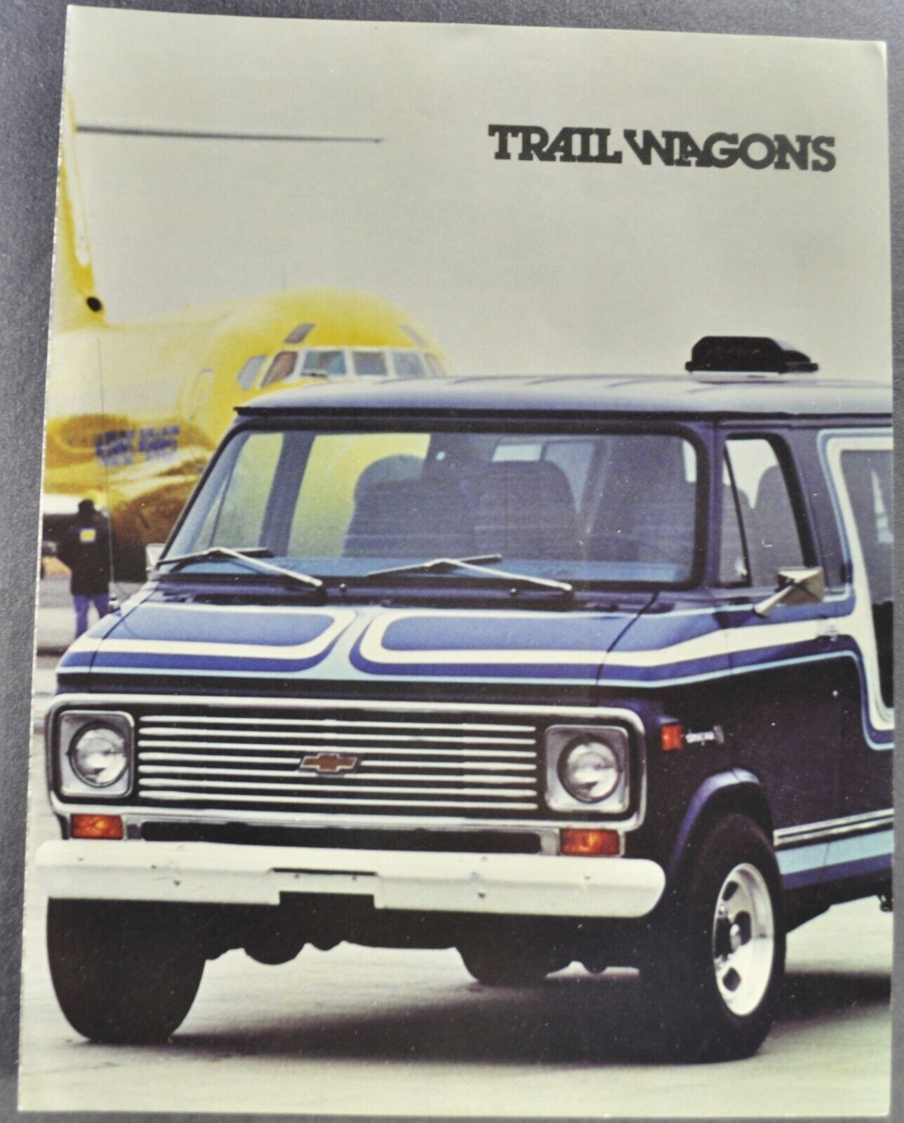 1973 Trail Wagons Chevrolet Van Conversion Truck Brochure Excellent Original