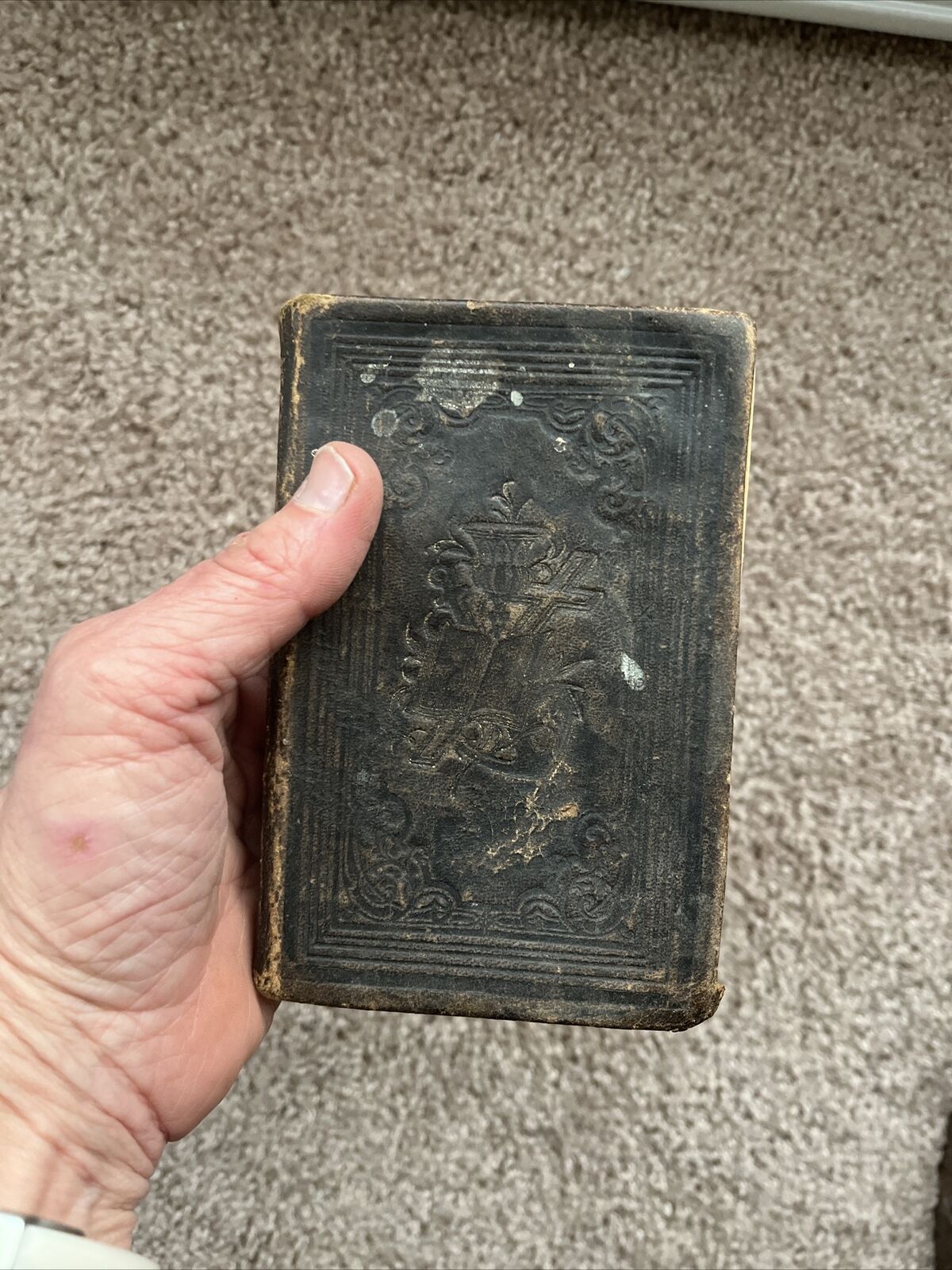 Antique German / Dutch /Norwegian ? Small Prayer Book Christian 1890