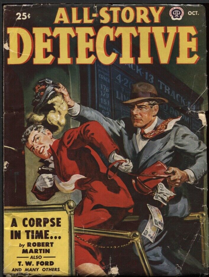 All -Story Detective 1949 October.    Pulp
