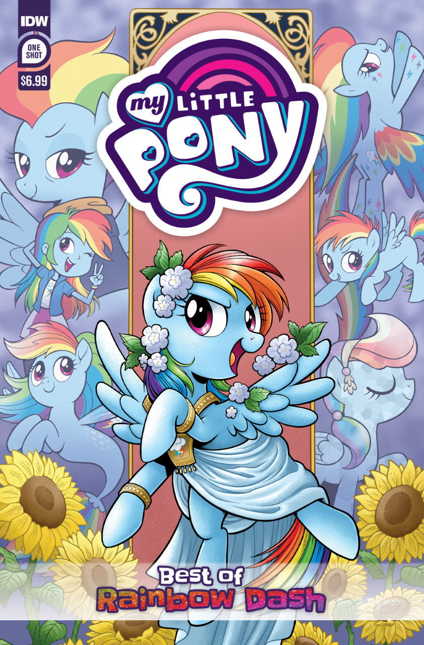 My Little Pony: Best of Rainbow Dash / Cover: Brenda Hickey / 100 Pages