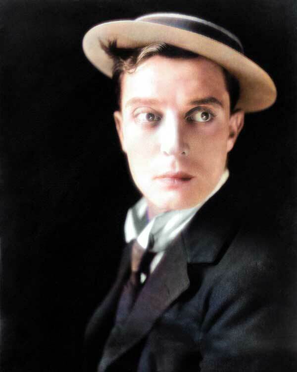 Buster Keaton 8x10 RARE COLOR Photo 643