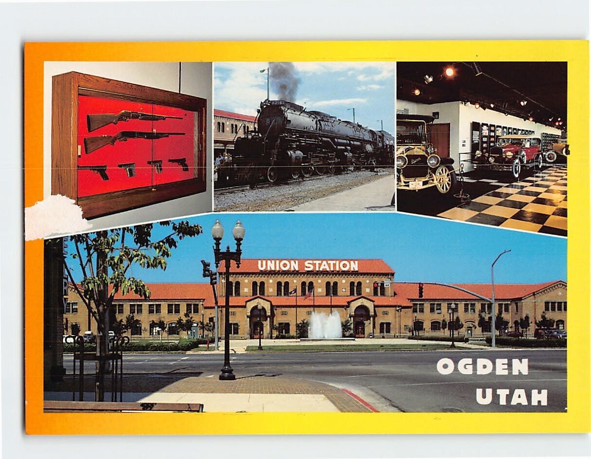 Postcard Union Station, Ogden, Utah