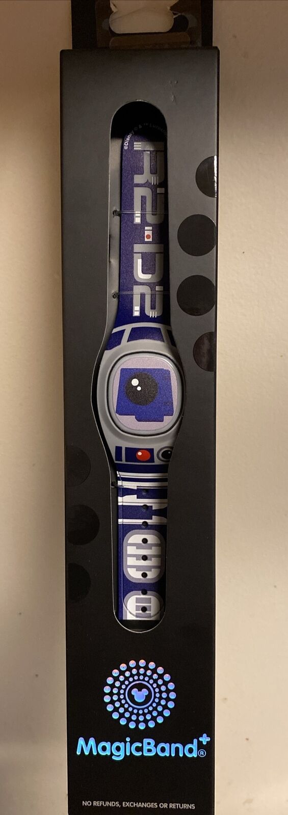 Disney Star Wars R2-D2 Droid Magic Band Plus + Unlinked New In Box W/ Cable