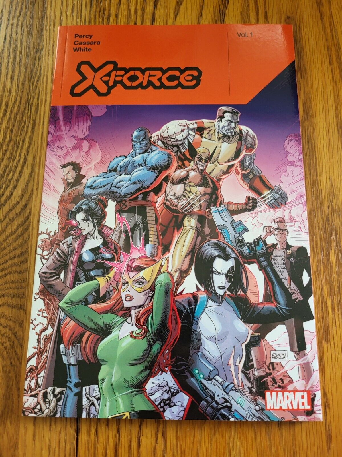 Marvel Comics X-Force (2019) by Benjamin Percy - Vol. 1 (Trade Paperback, 2020)