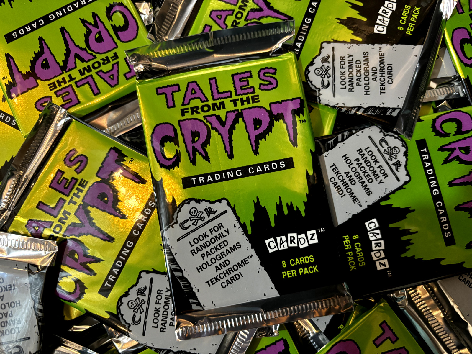 Tales from the Crypt - Horror Trading Cards (1 Pack) • 1993 CARDZ Distribution