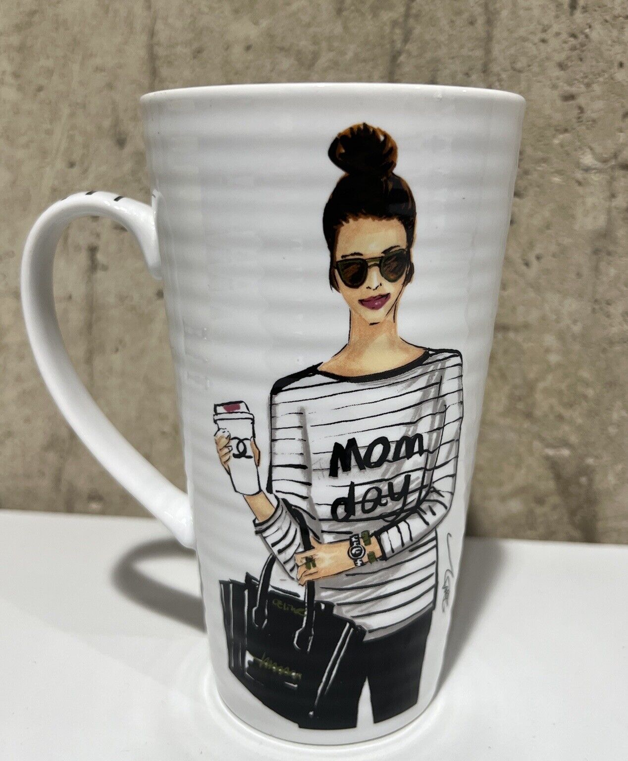 Rongrong Mom Day -Fashion Girl- Tall Coffee Cup Mug