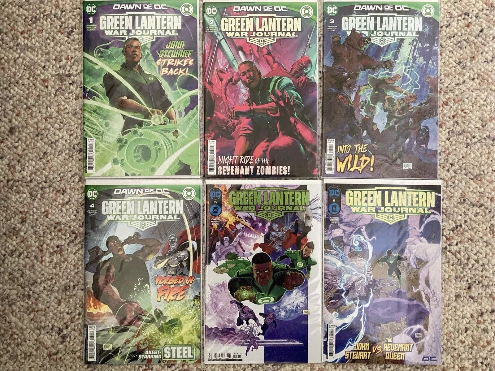DC Comics Green Lantern War Journal (2023) #1 - #6 Complete Set