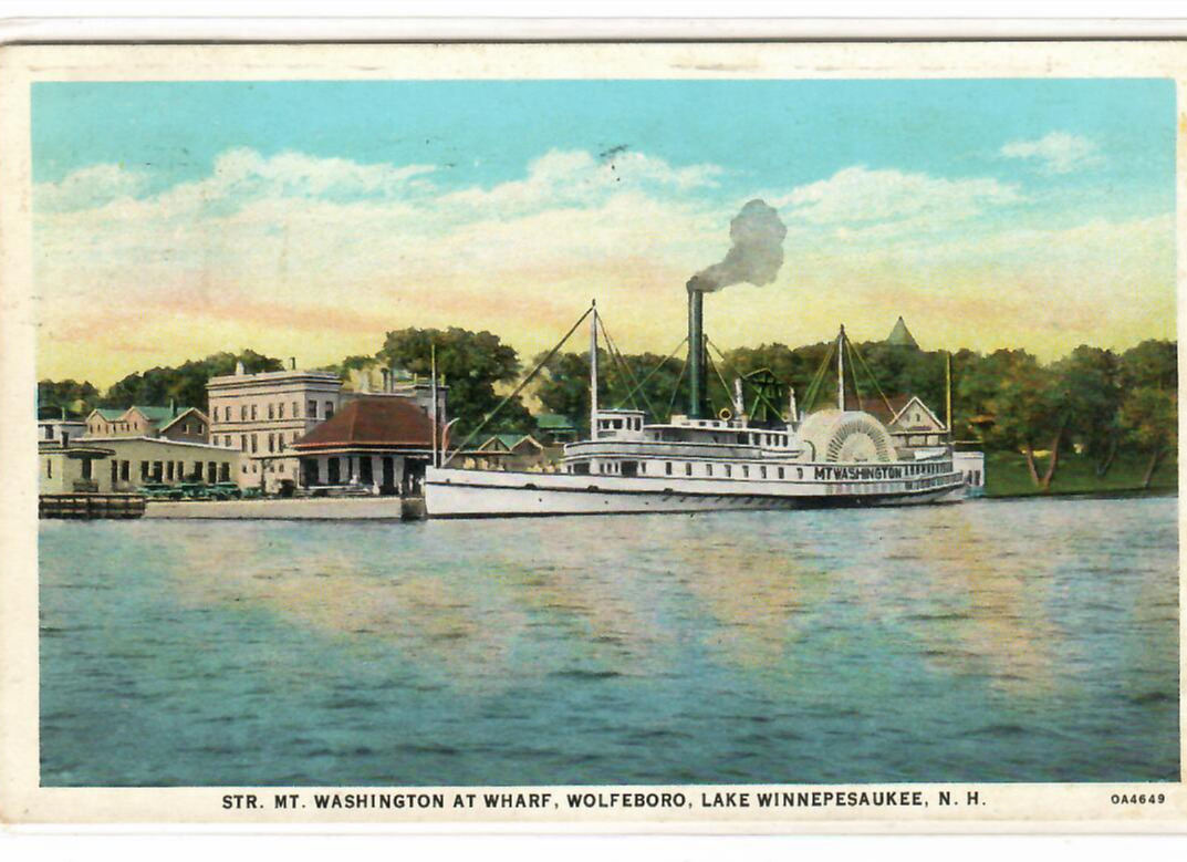 Steamer MT. WASHINGTON - Wolfeboro, Lake Winnepesaukee, New Hampshire