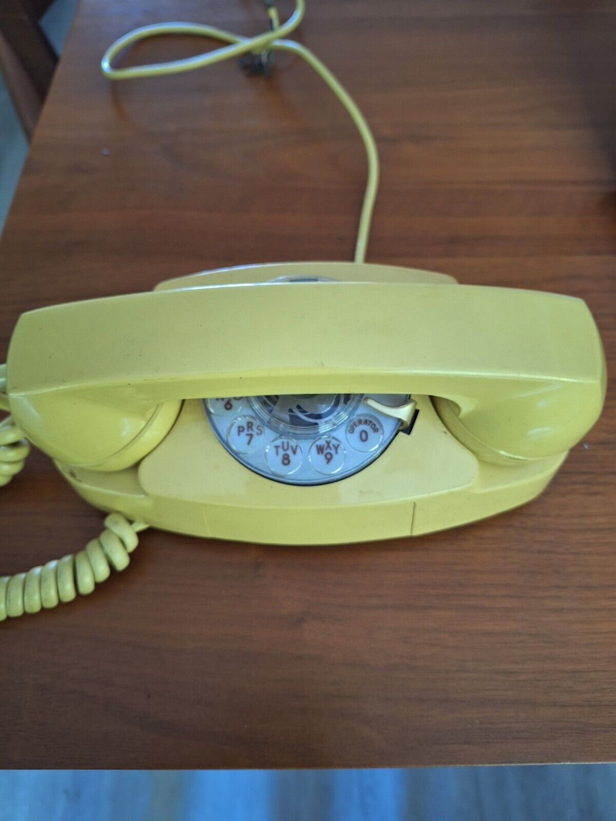 Vintage Princess Rotary Phone - Yellow