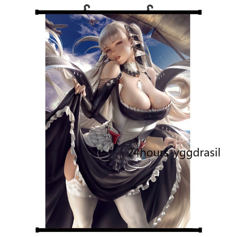 Anime Poster HMS Formidable HD Wall Scroll Painting Decor 60x90cm