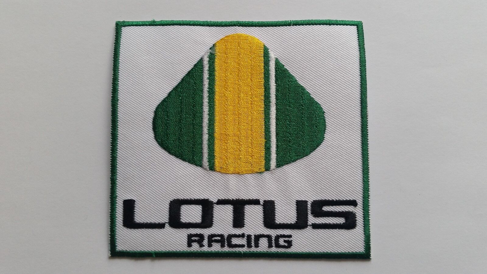 Motorsports Car Racing Patch Sew / Iron On Badge Lotus