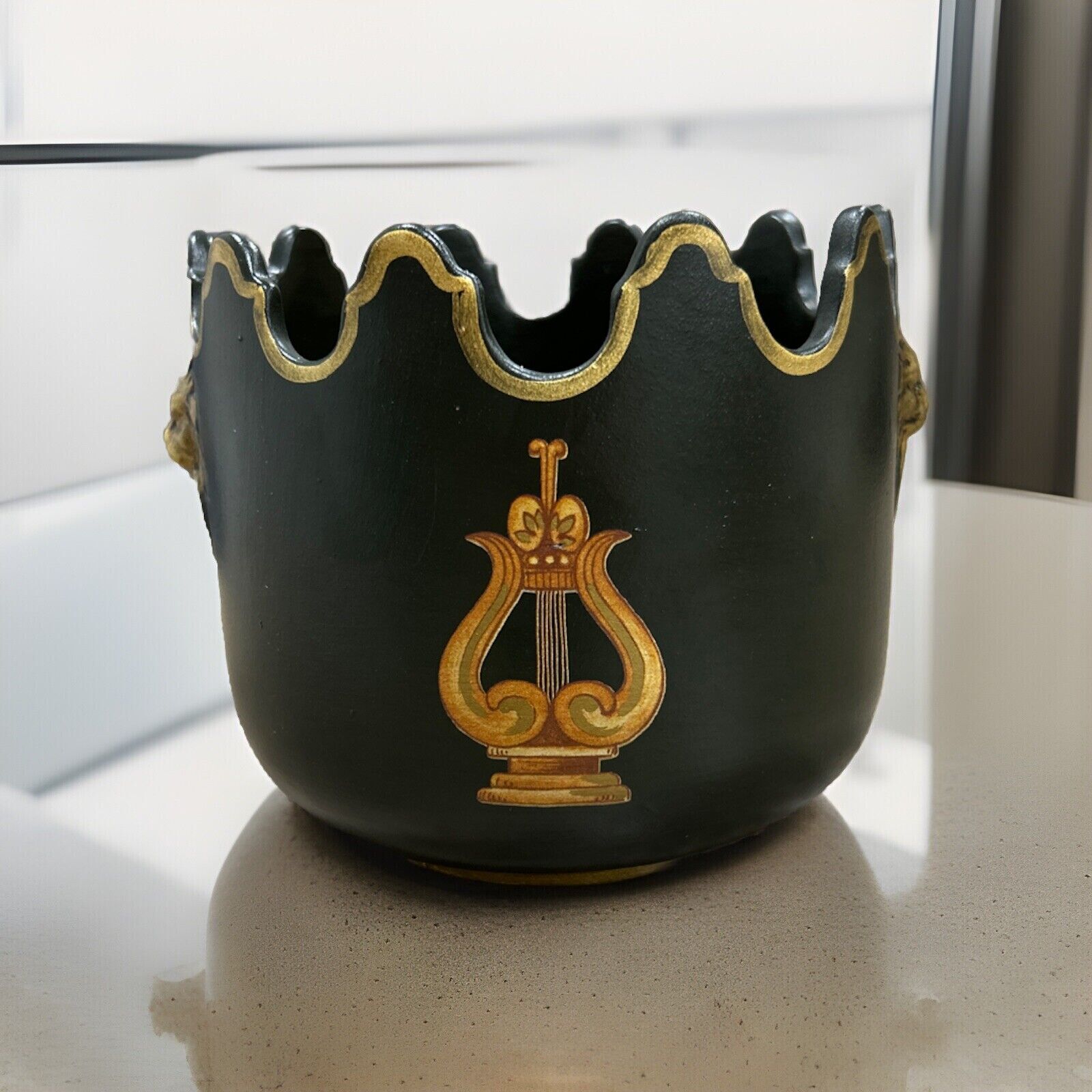 Hand Painted Cachepot