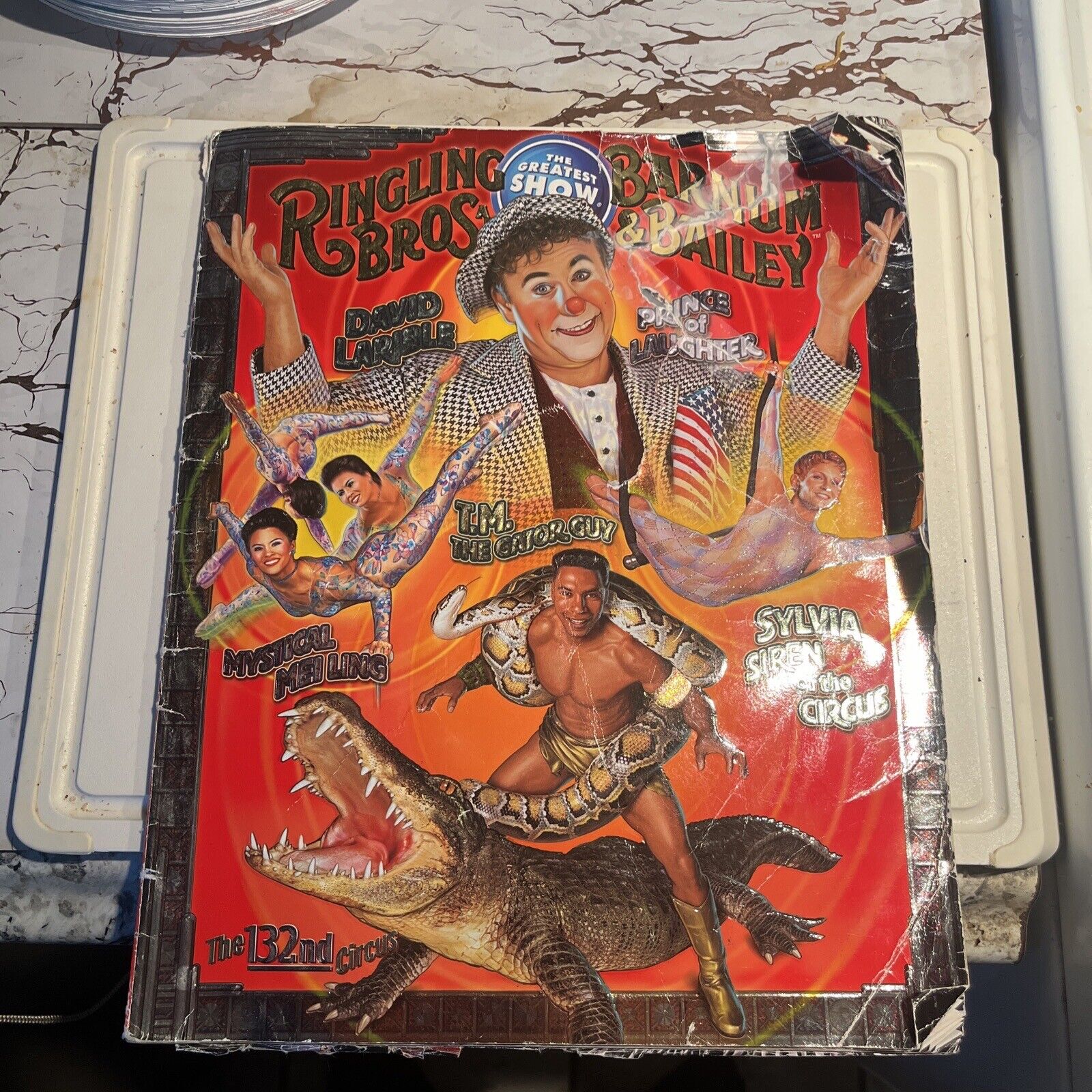 Vintage-Rare-Ringling Bros. & Barnum & Bailey Circus Program 132nd Edition 2002
