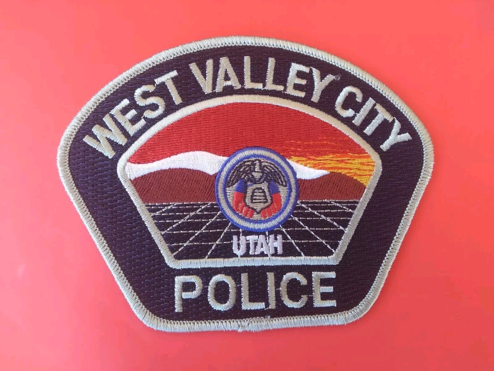 UT West Valley City Utah Police Shoulder Patch-New
