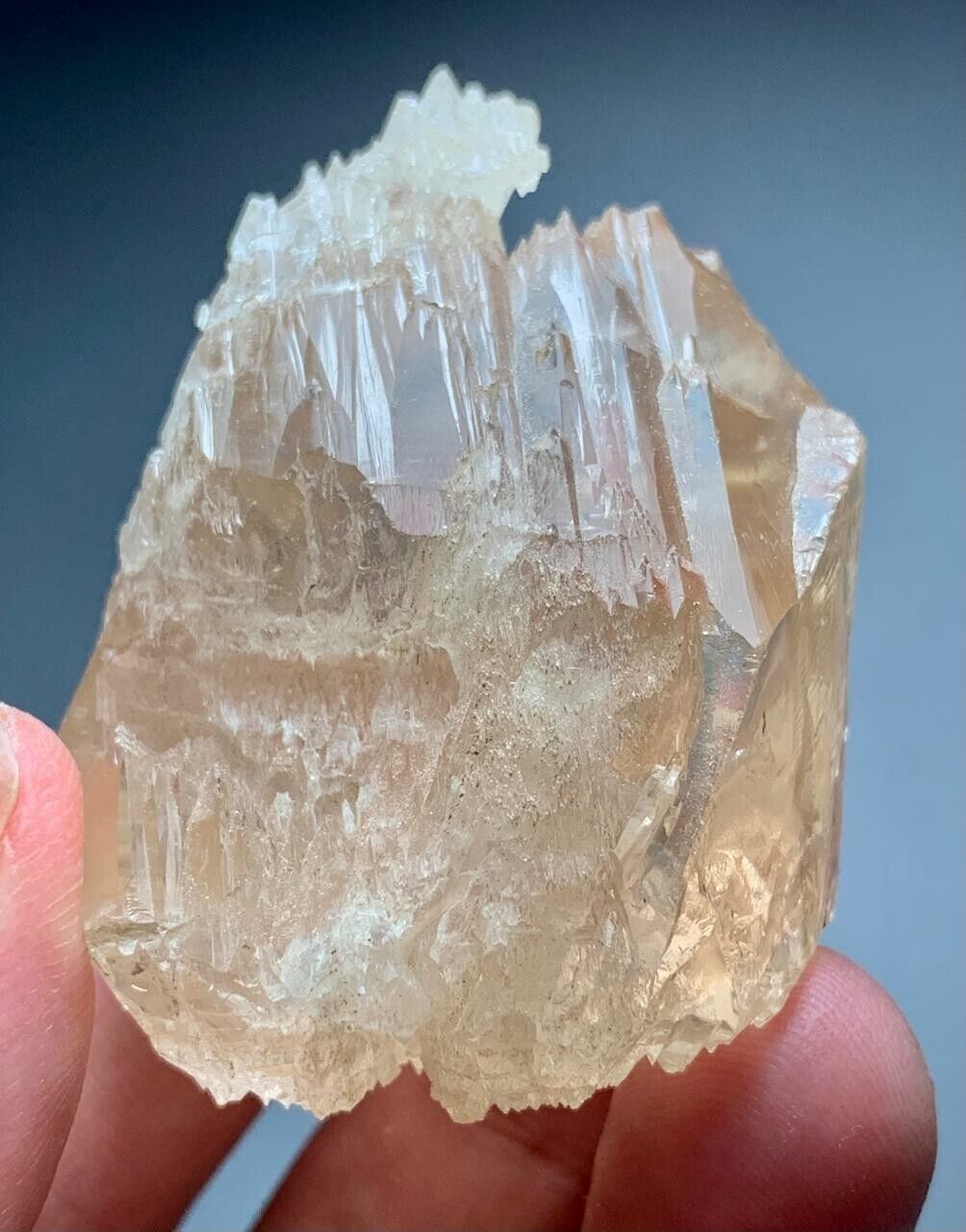 Water Etched Topaz Crystal From Skardu Pakistan 360 Carat