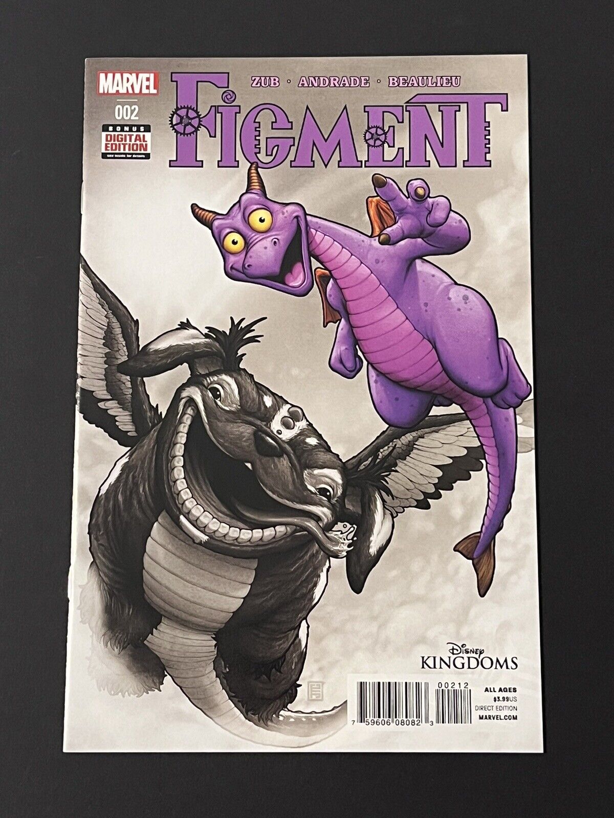Figment #2 2nd Print Marvel Comics Disney 2014 VFNM