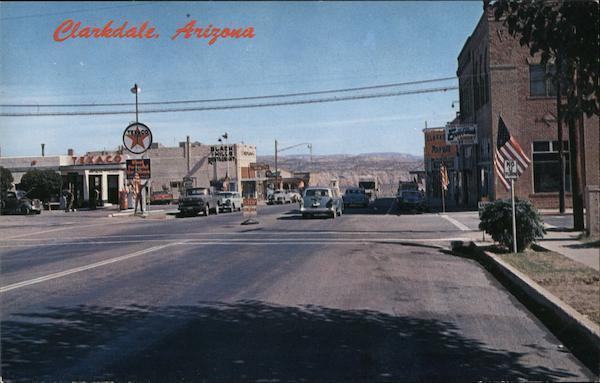 Clarkdale,AZ View of Town Yavapai County Arizona Bradshaw's Color Studios