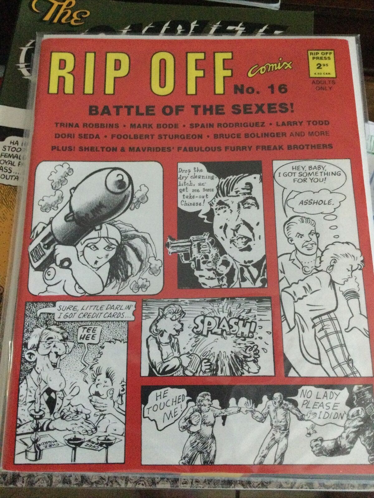 RIP OFF COMIX #16 - 6.0, WP - 1st print - Freak Brothers