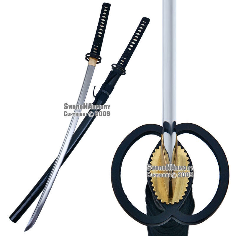 Munetoshi Handmade Practical Samurai Katana Sword Musashi Tsuba Sharp Blade