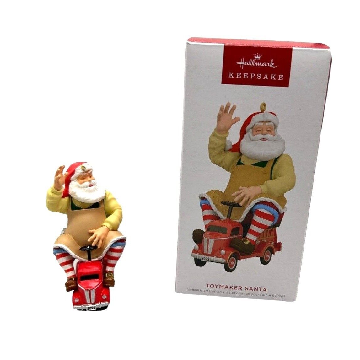 Hallmark Keepsake Christmas Ornament 2022 Toymaker Santa 23rd in Series Gift NIB
