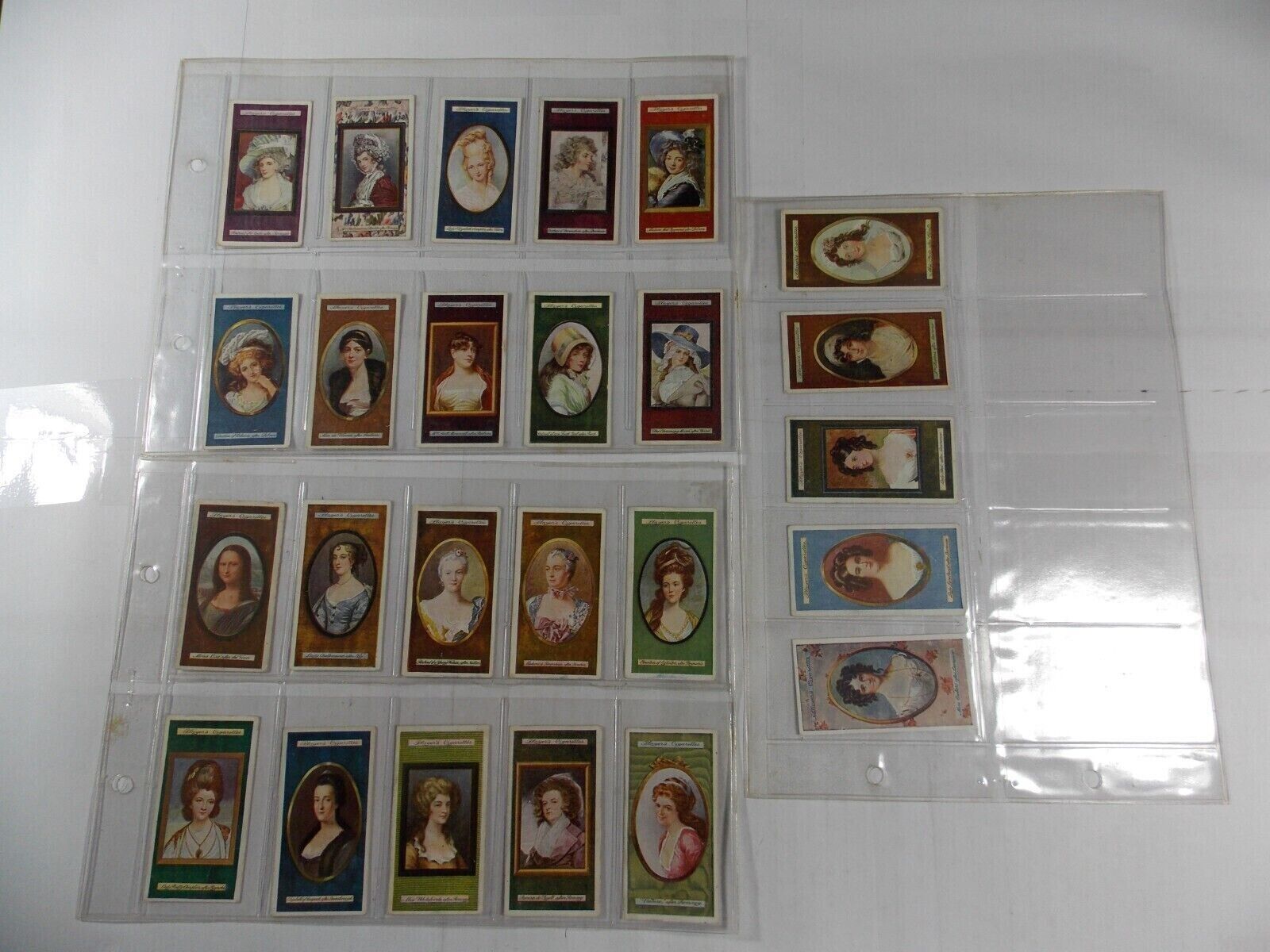 Players Cigarette Cards Miniatures 1923 Complete Set of  25 in Pages