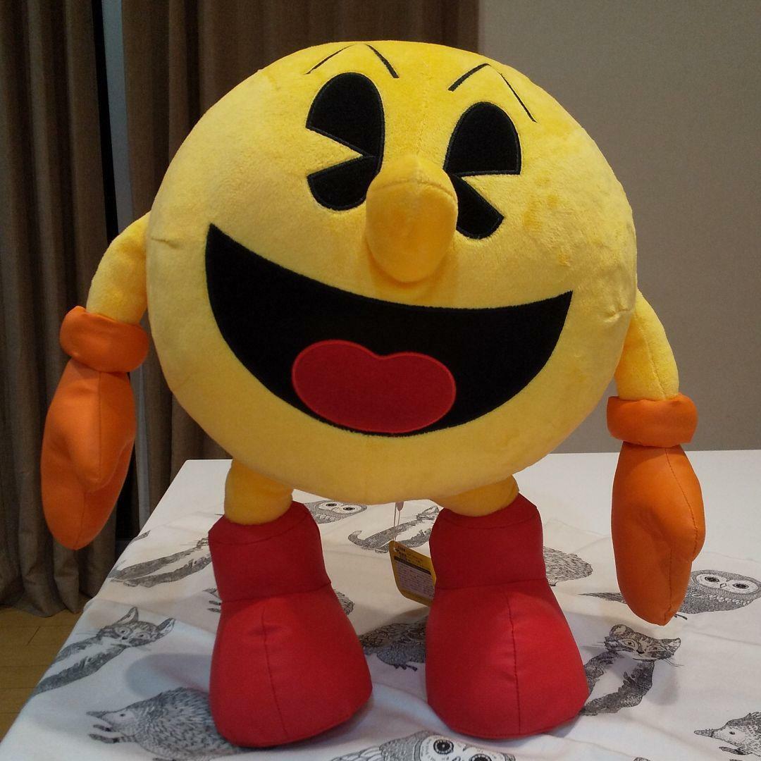 Pac-Man Standing pose BIG plush toy 40cm BANDAI NAMCO Japan