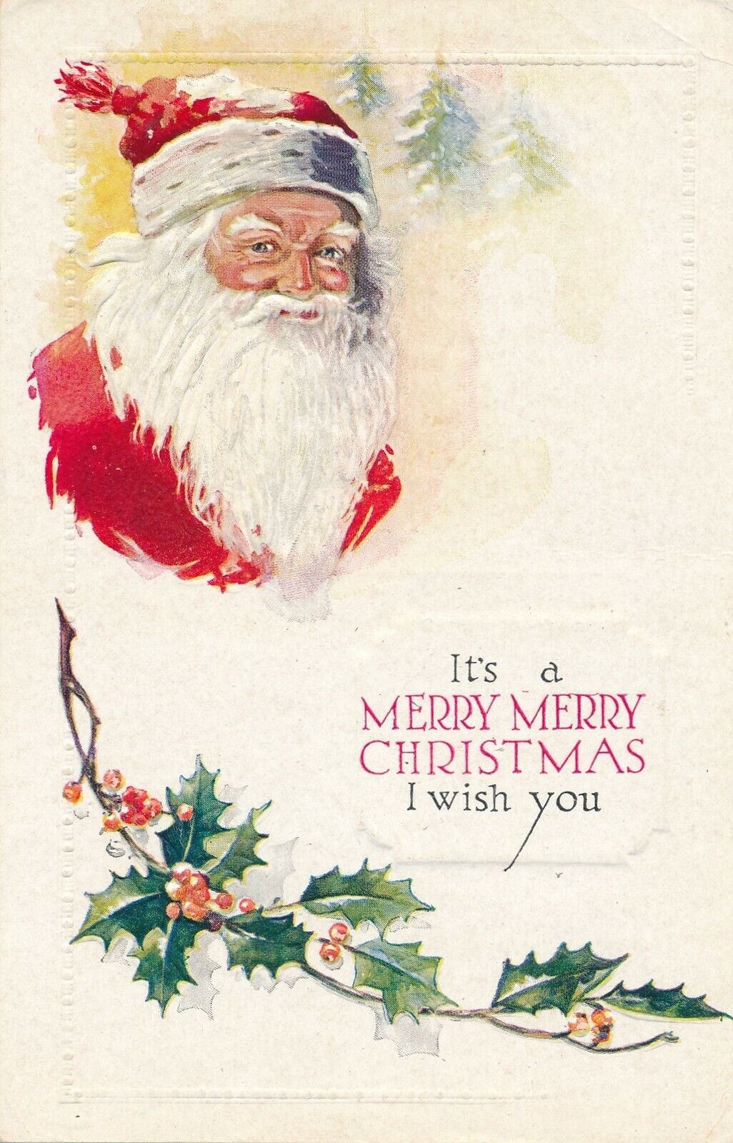 CHRISTMAS – Santa It’s A Merry Christmas I Wish You