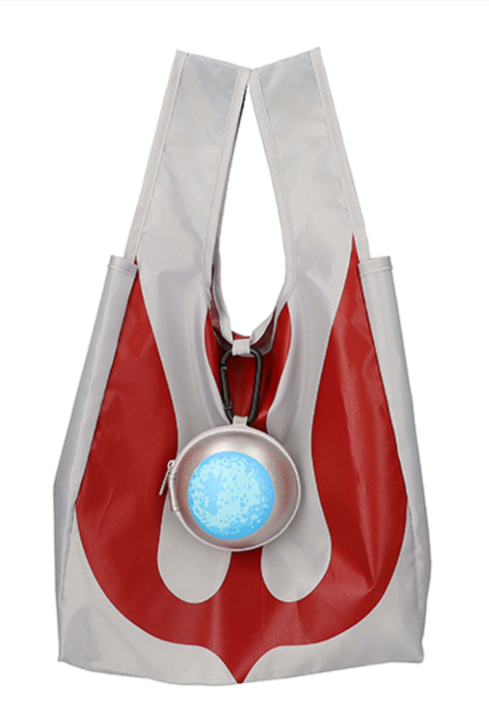 M78 Ultraman Shop Limited Shopping Tote Bag with Color Timer Pouch