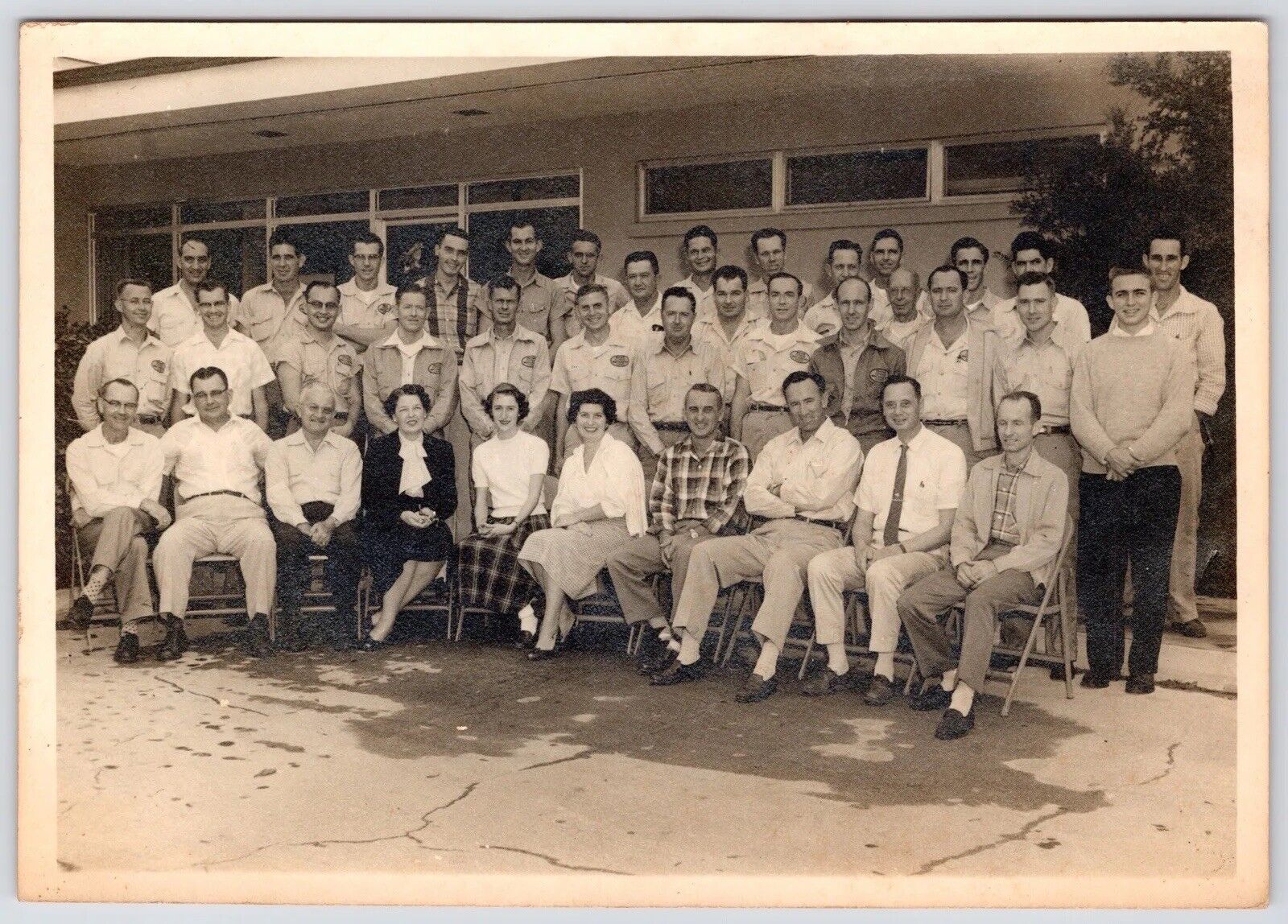 c1950s Brown Citrus Machinery Corp~Company Group Photo~Vintage Photo