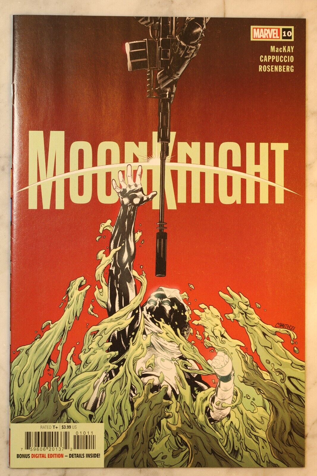 Moon Knight #10 Cover A /Key 1st Rutherford Winner/ Marvel Comics