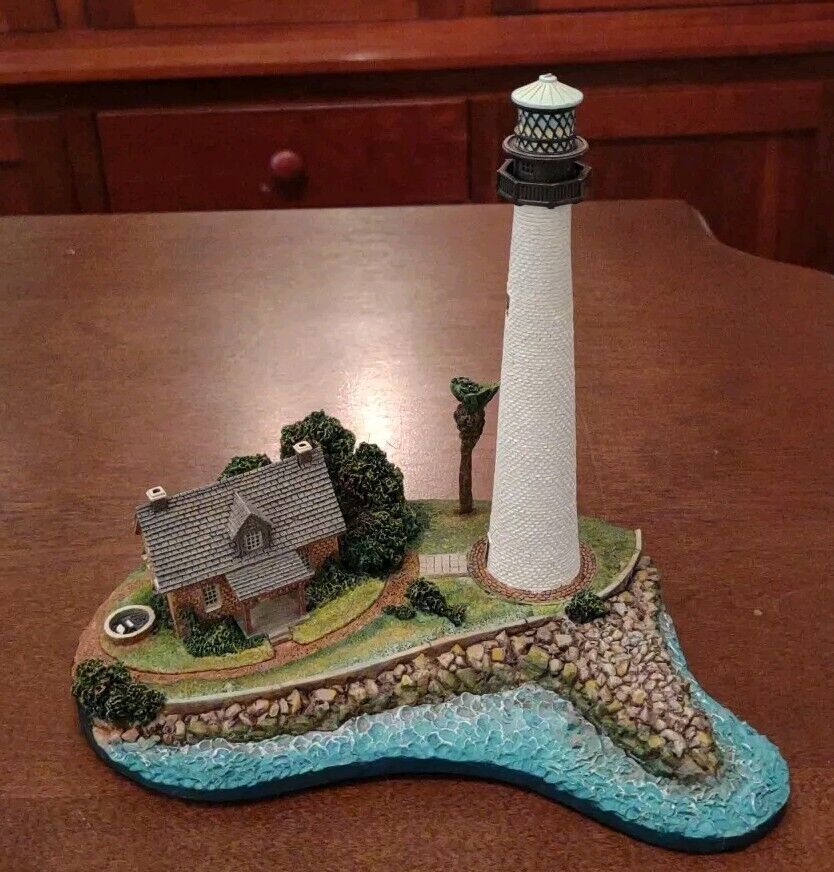 Vintage The Danbury Mint Cape Florida Lighthouse Key Biscayne 6.5