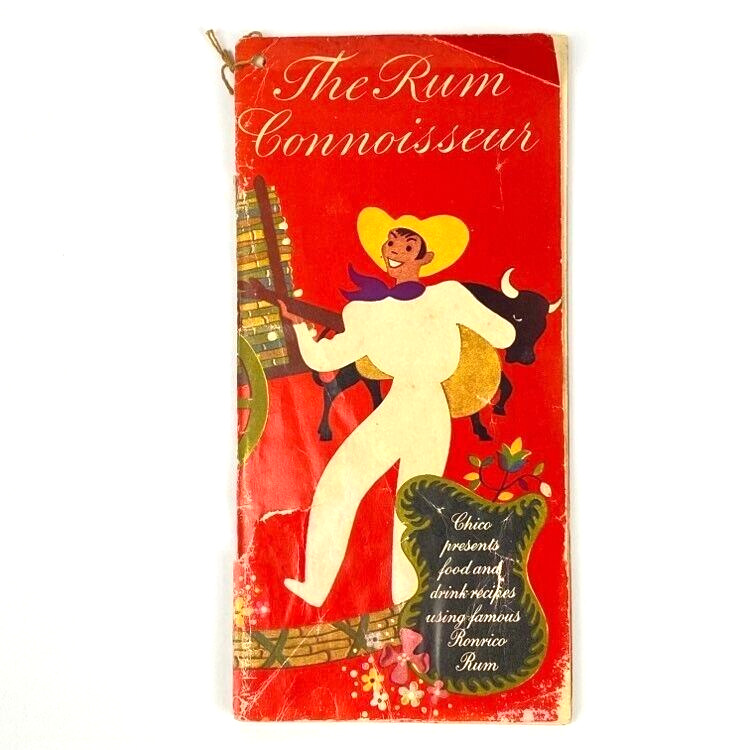 1941 The Rum Connoisseur Ronrico Rum Recipe Booklet Vintage Drinks Food Desserts