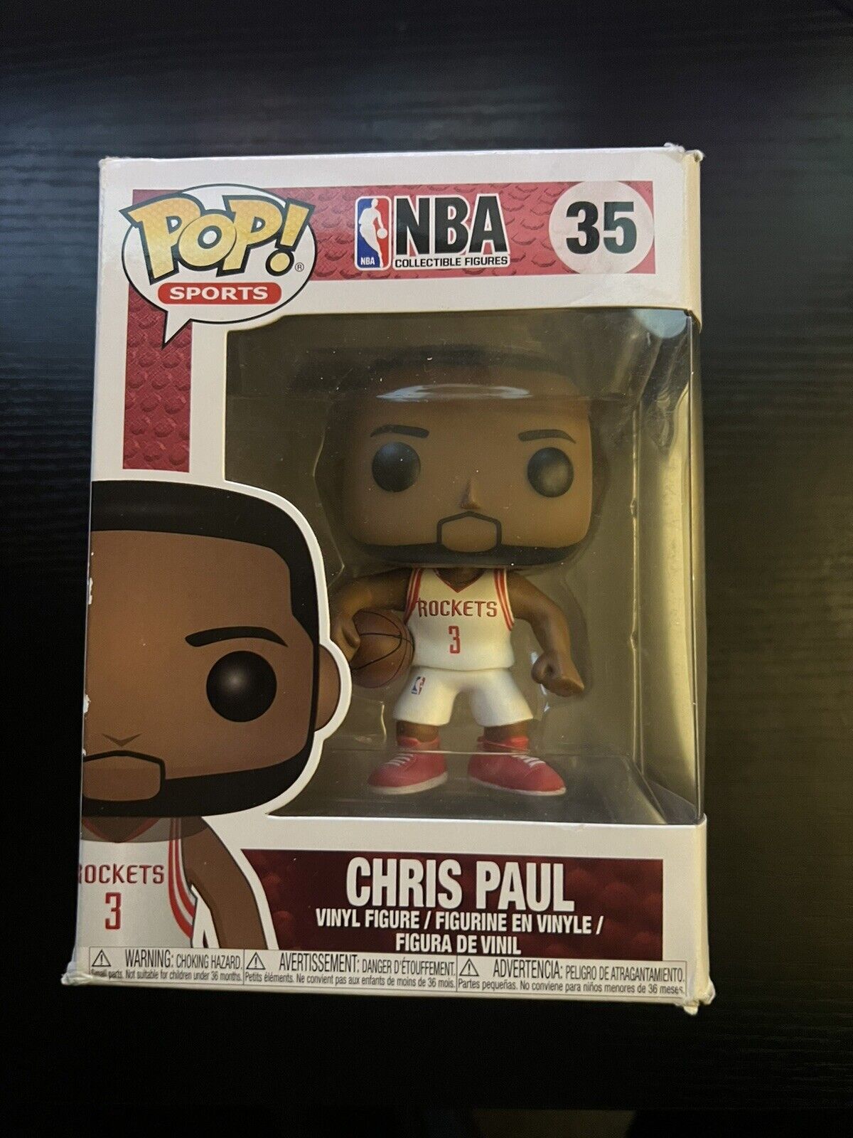 Funko Pop Sports Chris Paul #35 Houston Rockets NBA Basketball