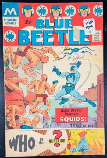 1977 Modern Promotions “Blue Beetle No. 1” Comic Book