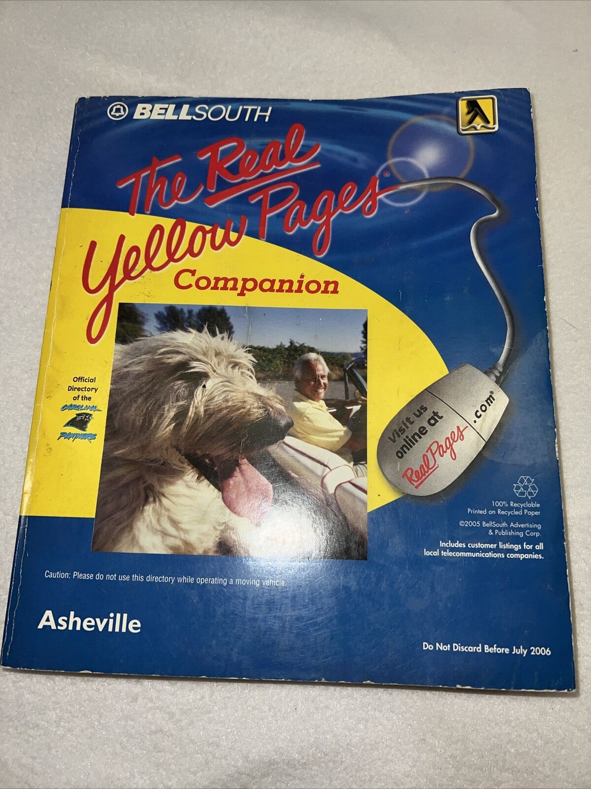 Asheville NC Companion Phonebook AT&T BellSouth 2006