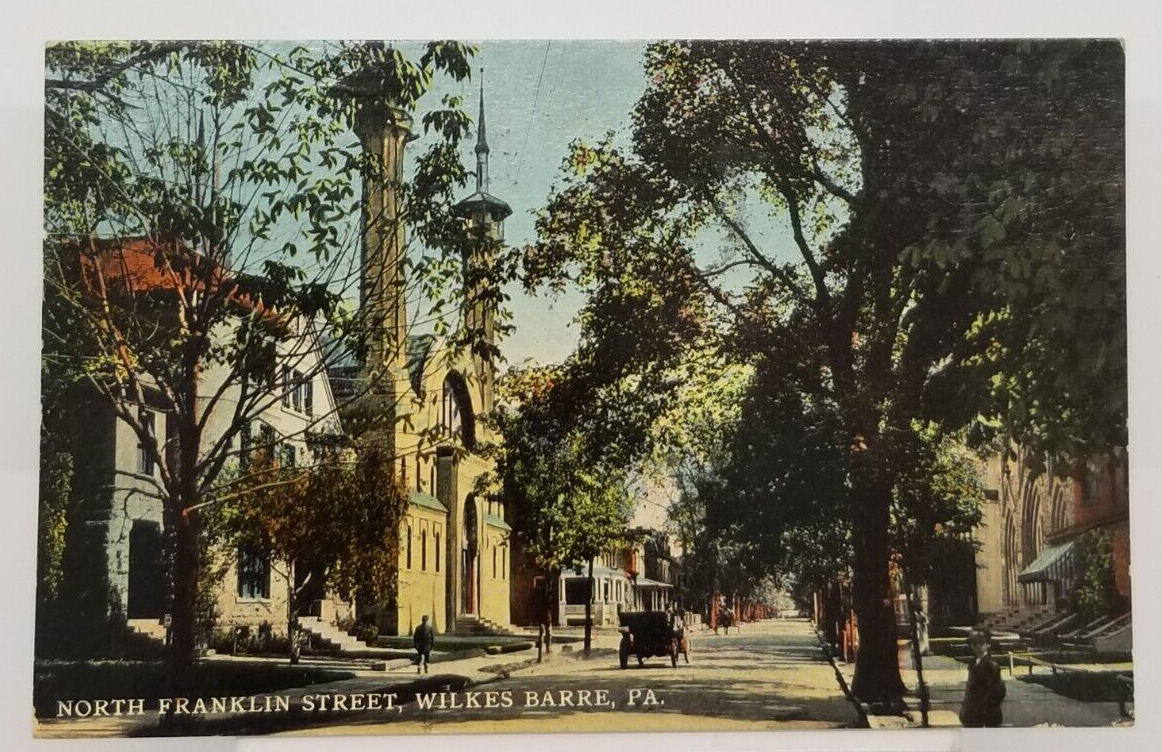 1913 North Franklin Street Wilkes Barre Pennsylvania Postcard