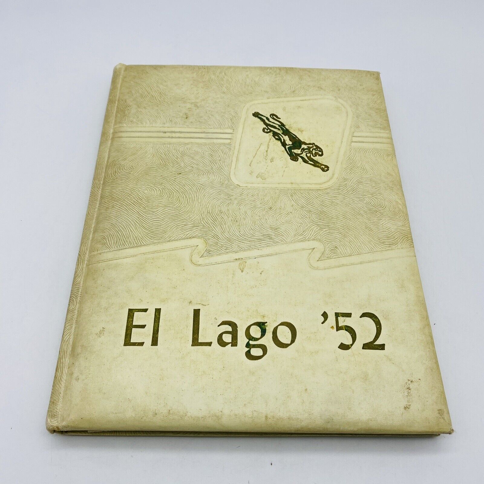 Lake ELSINORE HIGH SCHOOL Original Yearbook California El Lago 1952